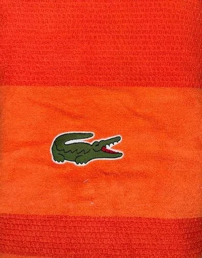 Lacoste Logo Cotton Bath Towel